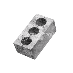 Блок 390х190х190 отсевной, 3‐х пустотный