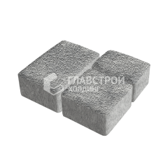 Тротуарная плитка Старый город, аква с мраморной крошкой, 6 см