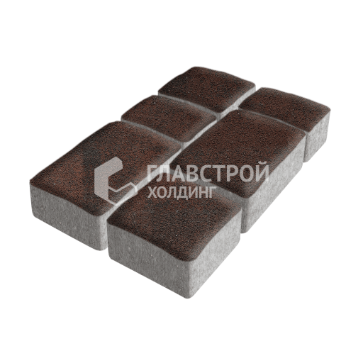 Тротуарная плитка Старый город, клинкер, 4 см