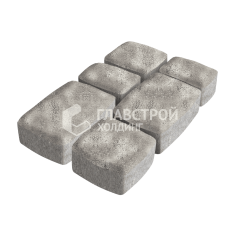 Тротуарная плитка Классика 3 камня, неаполь, 4 см