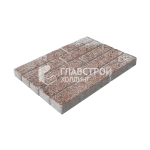 Тротуарная плитка Лукано, хаски на камне, 6 см