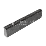 Бортовой камень БР 100.20.8, джафар-черный с гранитной крошкой