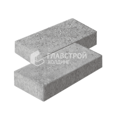 Тротуарная плитка 600х300х60, серо-белый