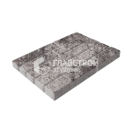 Тротуарная плитка Лукано, стоун на камне, 6 см
