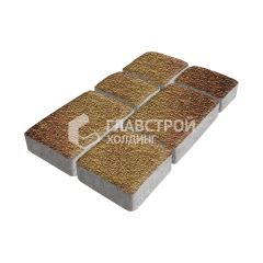 Тротуарная плитка Брук, каир с гранитной крошкой, 4 см