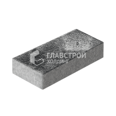 Тротуарная плитка 600х300х60, черно-белая с мраморной крошкой