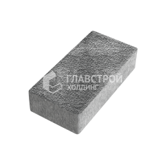 Тротуарная плитка 200х100х60, антрацит с мраморной крошкой