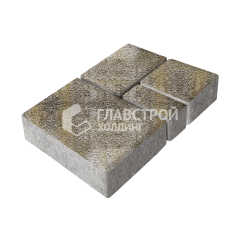 Тротуарная плитка Мюнхен, степь на камне, 4 см