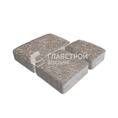 Тротуарная плитка Брук, сахара с гранитной крошкой, 6 см
