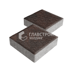 Тротуарная плитка Квадрат 200х200х40, клинкер с мраморной крошкой