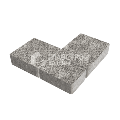 Тротуарная плитка Новый город, неаполь с мраморной крошкой, 8 см