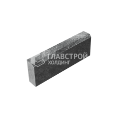 Камень бортовой БР 50.20.8, антрацит, черное основание