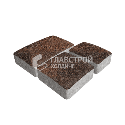 Тротуарная плитка Брук, сорренто на камне, 6 см