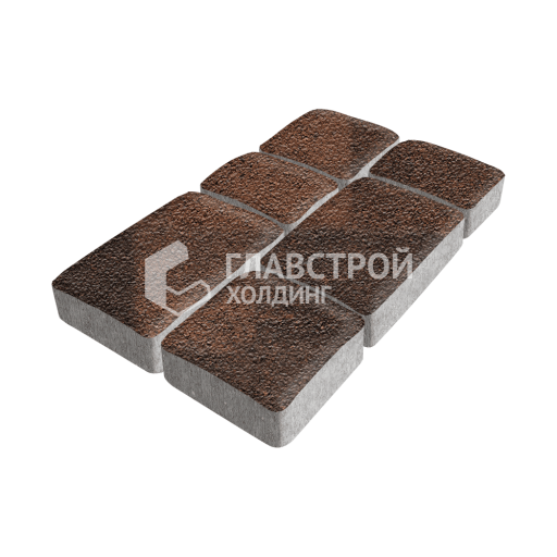 Тротуарная плитка Брук, сорренто на камне, 6 см