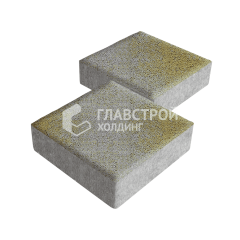 Тротуарная плитка Квадрат 200х200х40, меланж