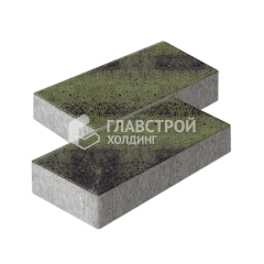 Тротуарная плитка 600х300х60, янтарь