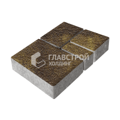 Тротуарная плитка Мюнхен, осень с гранитной крошкой, 5 см