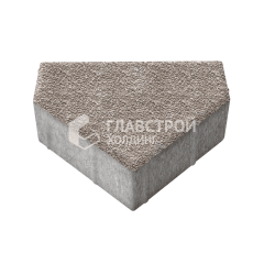 Тротуарная плитка Тиара, сахара с гранитной крошкой, 6 см