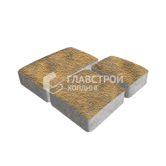 Тротуарная плитка Брук, гончар с гранитной крошкой, 6 см