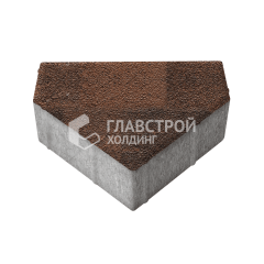 Тротуарная плитка Тиара, сорренто на камне, 6 см