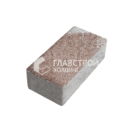 Тротуарная плитка Прямоугольник 25х50х6 см, хаски на камне