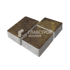 Тротуарная плитка Лэндхаус, осень с мраморной крошкой, 8 см