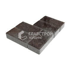 Тротуарная плитка 200х100х60, мокко
