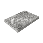 Тротуарная плитка Лукано, антрацит с мраморной крошкой, 6 см