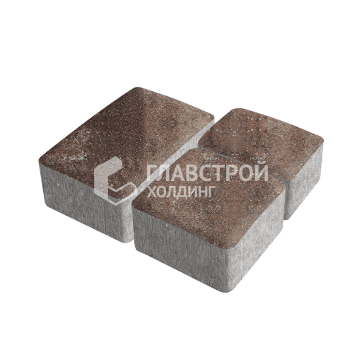 Тротуарная плитка Старый город, яшма, 4 см