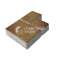 Тротуарная плитка Бергамо, каир с мраморной крошкой, 6 см