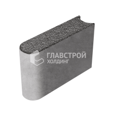 Камень бортовой БРШ 50.20.8, джафар черный с мраморной крошкой