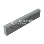 Камень бортовой БР 100.20.8, серый