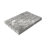 Тротуарная плитка Лукано, антрацит на камне, 6 см