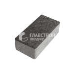 Тротуарная плитка Прямоугольник 500х250х60, джафар-черная на камне