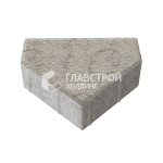 Тротуарная плитка Тиара, аляска на камне, 6 см