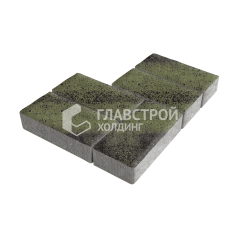 Тротуарная плитка 200х100х60, янтарь