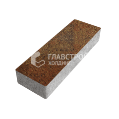 Тротуарная плитка 300х100х60, джафар оранжевый