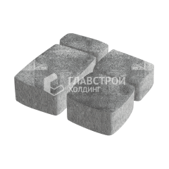 Тротуарная плитка Классико, антрацит, 6 см