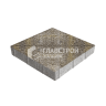 Тротуарная плитка Квадрат 500х500х70, степь с гранитной крошкой