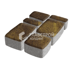 Тротуарная плитка Классико, осень, 4 см