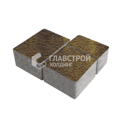 Тротуарная плитка Ностальгия, осень с гранитной крошкой, 4 см