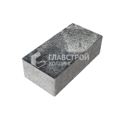 Тротуарная плитка 240х120х70, черно-белая с гранитной крошкой