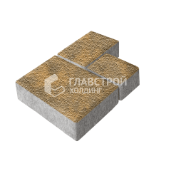 Тротуарная плитка Бергамо, гончар с мраморной крошкой, 6 см