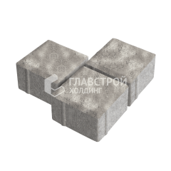 Тротуарная плитка Квадрат 100х100х60, неаполь