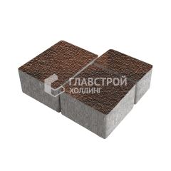 Тротуарная плитка Ностальгия, сорренто с гранитной крошкой, 4 см