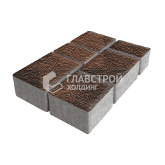 Тротуарная плитка Ностальгия, сорренто с гранитной крошкой, 4 см