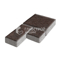 Тротуарная плитка Рубико, клинкер с мраморной крошкой, 4 см