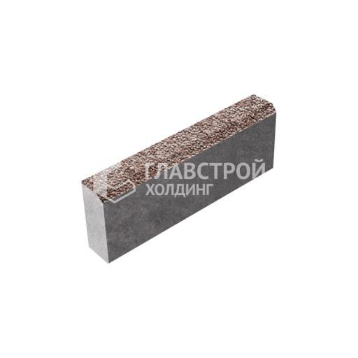 Камень бортовой БР 50.20.8, хаски с мраморной крошкой