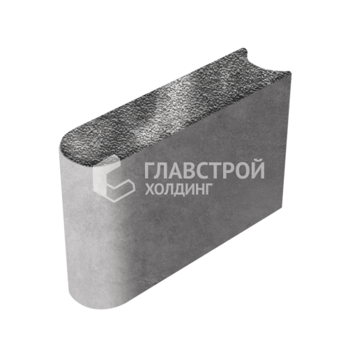 Камень бортовой БРШ 50.20.8, стоун с мраморной крошкой