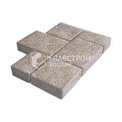 Тротуарная плитка Новый город, сахара, 8 см